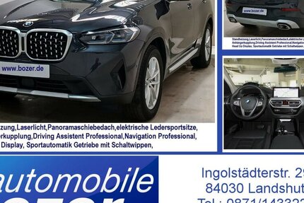BMW X4 xDr 30d Std.Heiz,Pan-Dach,Echtleder NP:90.000 11.600 km 48.990 &euro; Landshut 84030
