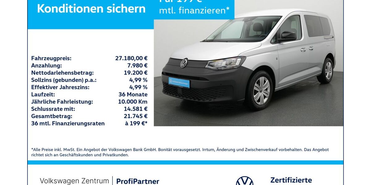 VW Caddy 18.961 km 26.180 &euro; Leverkusen 51379