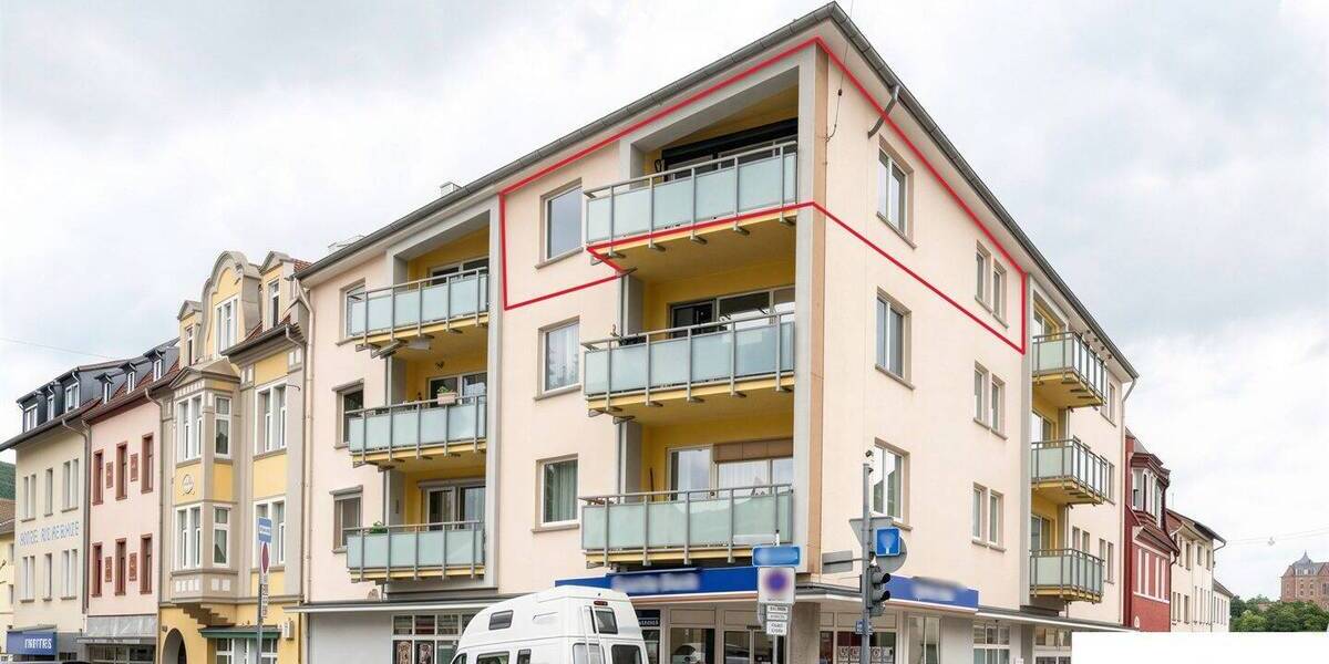 Etagenwohnung Bingen am Rhein Bingerbrück - 3 Zimmer, 85 m&sup2;, 249.000&euro; | Angebot:26723243