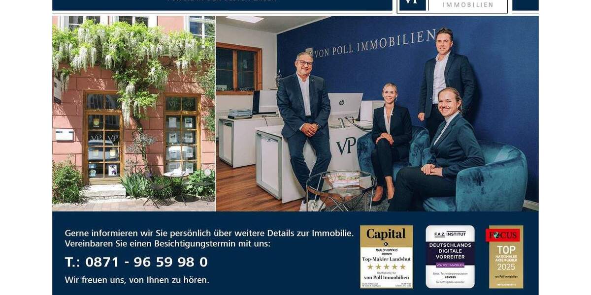 Gewerbeobjekt Landshut Nikola - 1 Zimmer, 350 m&sup2;, 1.110.000&euro; | Angebot:25695113