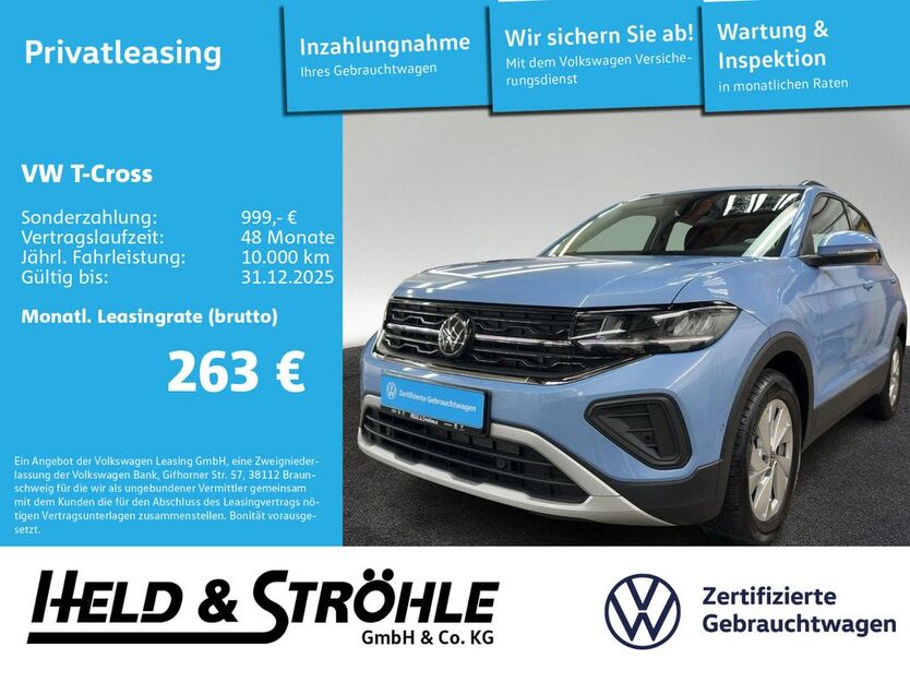 VW T-Cross 1.546 km 24.850 € Neu-Ulm 89231
