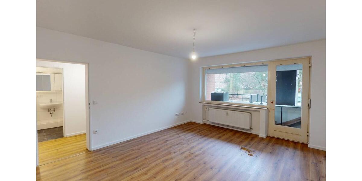 Kompakt, hell, charmant – 1-Zimmer-Wohnung mit Balkon 1 zimmer