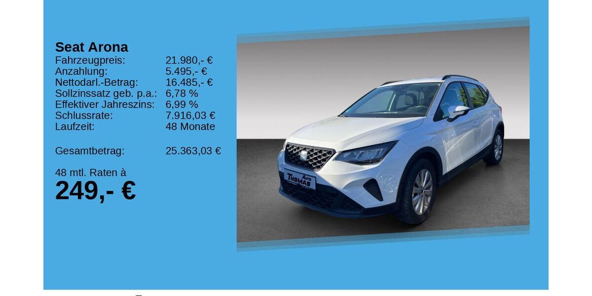 Seat Arona 15.973 km 21.280 &euro; Hennef 53773