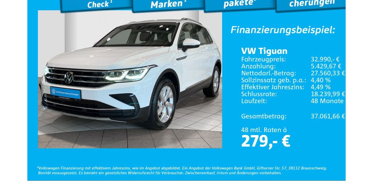 VW Tiguan 29.381 km 32.990 &euro; Glinde 21509