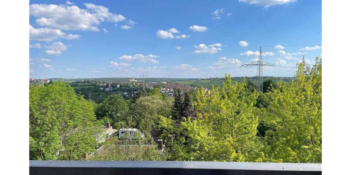 Lichtdurchflutete sonnige große 1 ZW Süd- Balkon mit Weitblick Wü,- Lengfeld, Schlafnische, sep. Küche, Bad neu renoviert 1 zimmer
