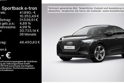 Audi Q4 e-tron 24.731 km 41.390 &euro; Bad Nauheim 61231