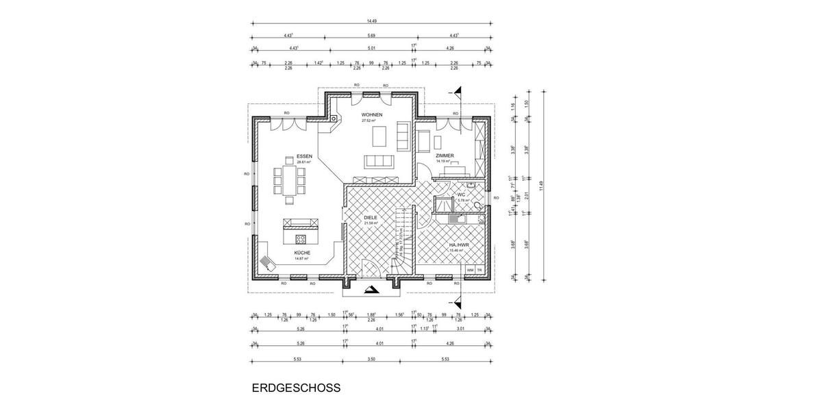 Einfamilienhaus Henstedt-Ulzburg Ulzburg - 6.5 Zimmer, 226 m&sup2;, 2.500&euro; | Angebot:25513211