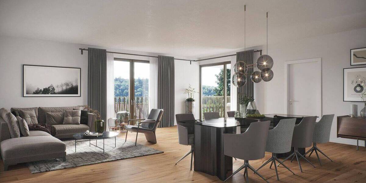 Etagenwohnung Waldshut-Tiengen Tiengen - 3 Zimmer, 102 m&sup2;, 1.480&euro; | Angebot:26841294