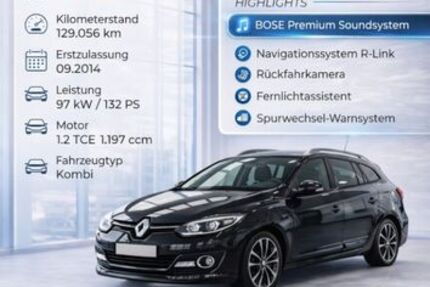 Renault Megane 129.056 km 7.980 &euro; Nürnberg 90431