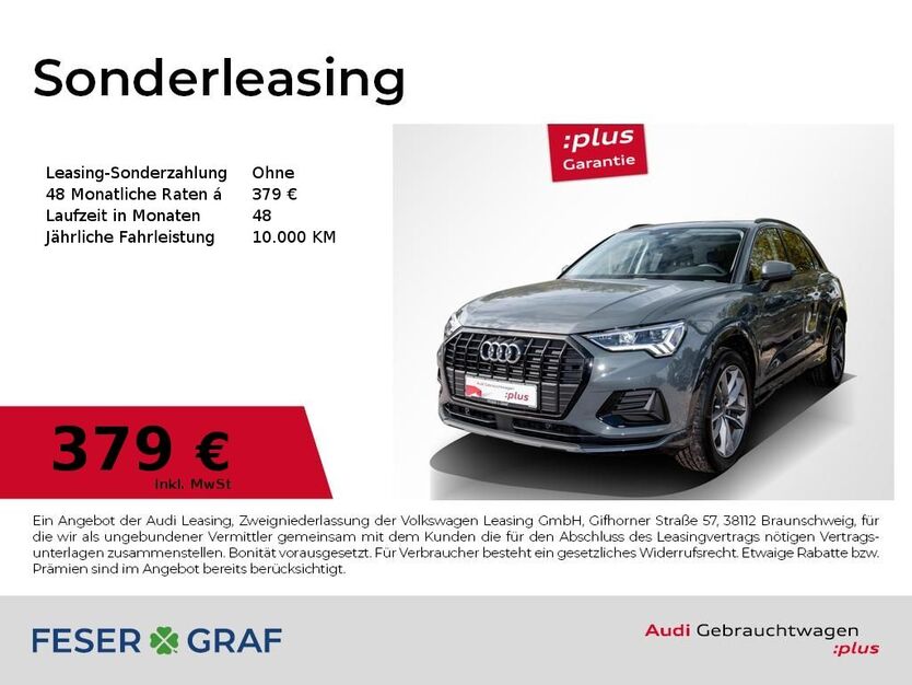 Audi Q3 1.740 km 42.990 € Magdeburg 39126