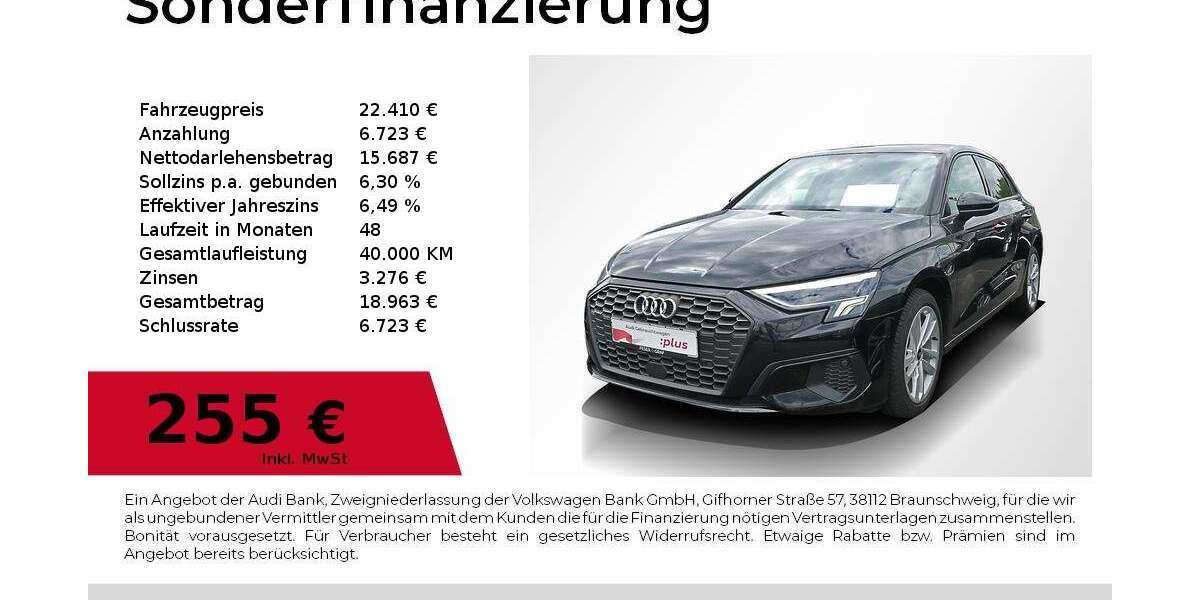 Audi A3 60.900 km 22.410 &euro; Lauf an der Pegnitz 91207