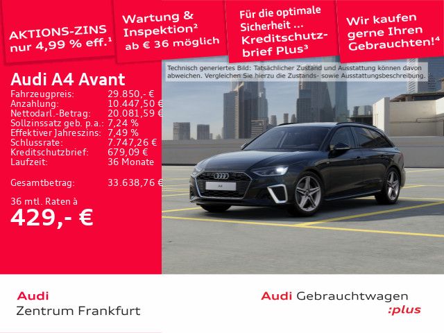 Audi A4 53.622 km 29.850 € Frankfurt am Main 60314