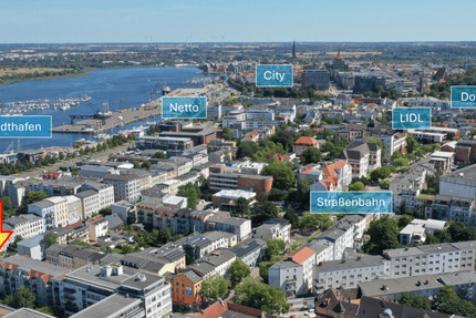 Rostock-City (KTV), nahe Doberaner Platz und Stadthafen, 1 WE frei für Sanierung, 1 Stellplatz zimmer