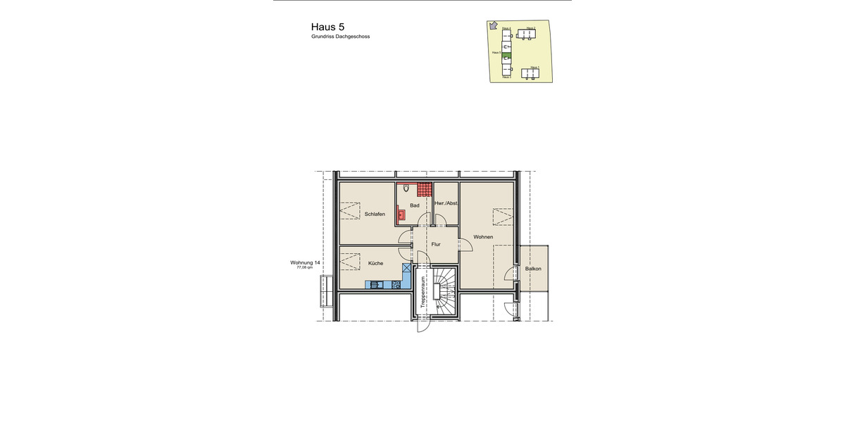 Etagenwohnung Klixbüll - 2 Zimmer, 80 m&sup2;, 235.000&euro; | Angebot:25706506