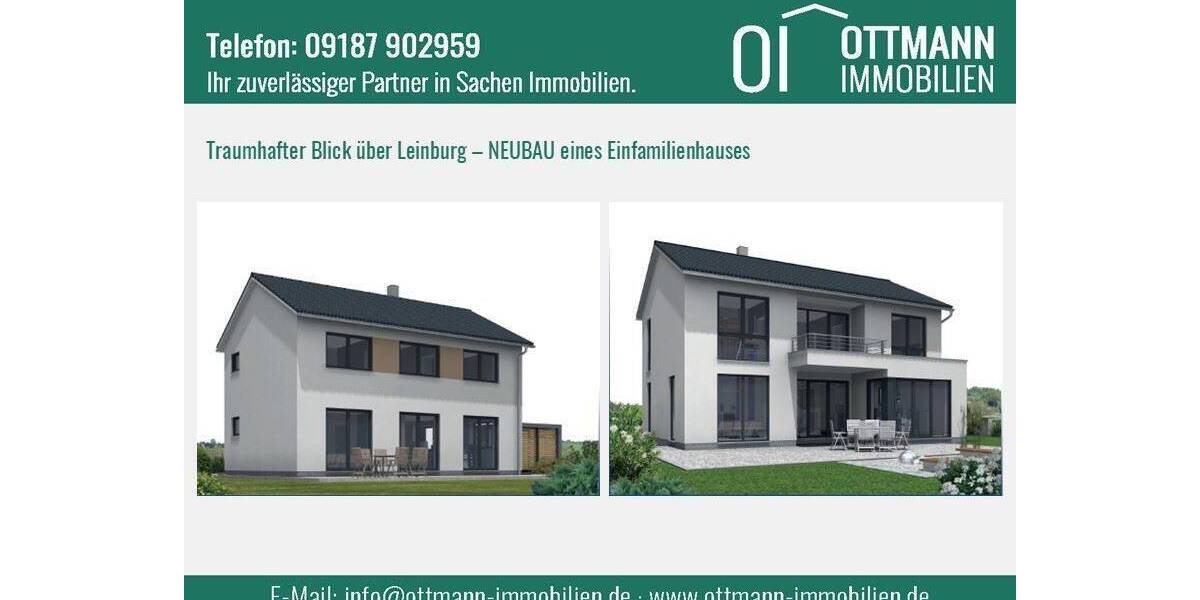 NEUBAU eines modernen Einfamilienhauses mit wundervollem Blick 6 zimmer