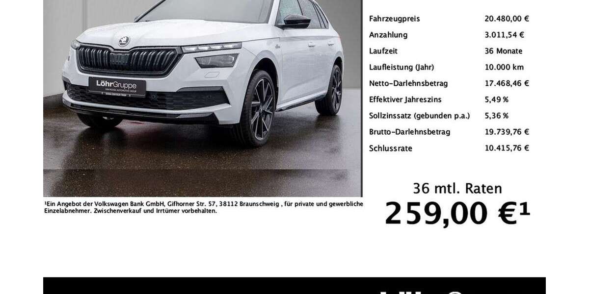 Skoda Kamiq 35.209 km 20.480 &euro; Trier 54292
