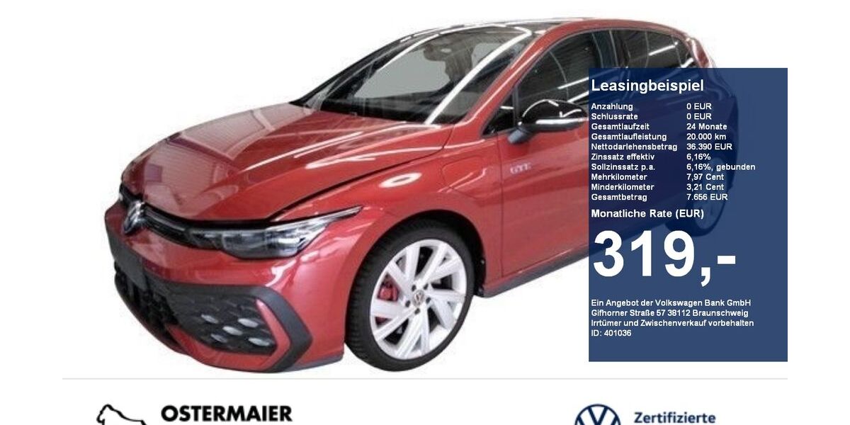 VW Golf 10.830 km 36.390 &euro; Vilsbiburg 84137