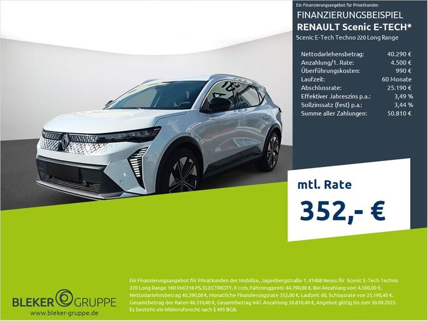 Renault Scenic 2.000 km 44.490 € Bremen 28207