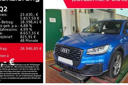 Audi Q2 75.000 km 22.860 &euro; Mössingen 72116