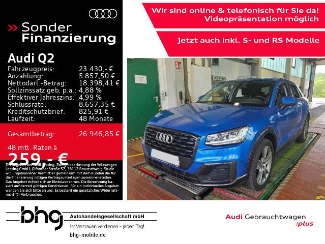 Audi Q2 75.000 km 23.430 &euro; Mössingen 72116