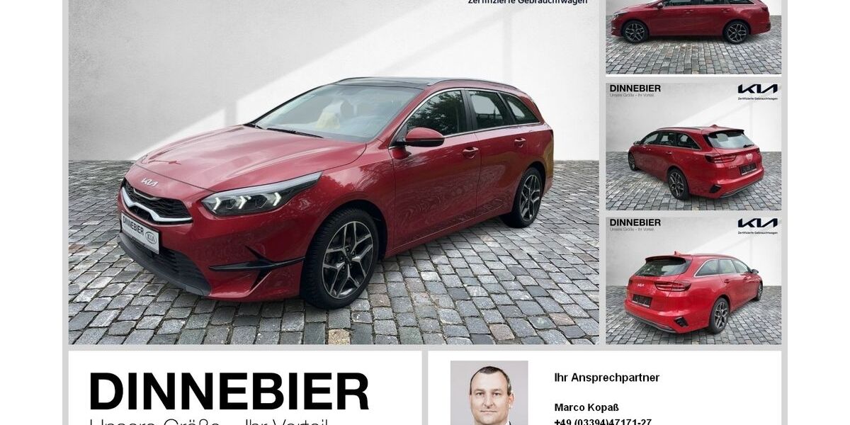Kia ceed Sportswagon 42.256 km 21.677 &euro; Wittstock 16909