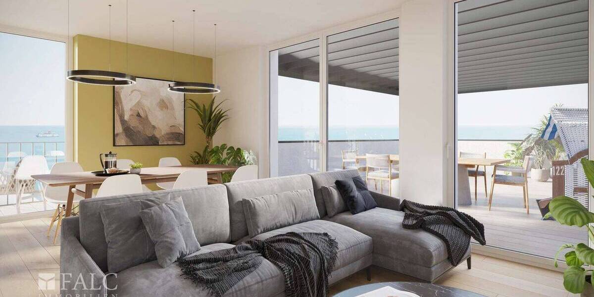 Etagenwohnung Sassnitz - 2 Zimmer, 62 m&sup2;, 295.500&euro; | Angebot:26053505
