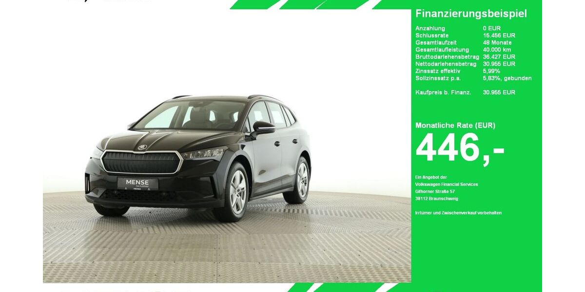 Skoda Enyaq 20.517 km 30.955 &euro; Oelde (Stromberg) 59302