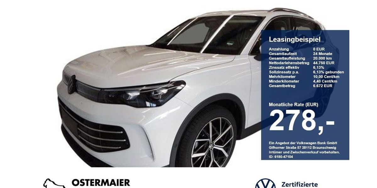 VW Tiguan 9.120 km 44.750 &euro; Vilsbiburg 84137
