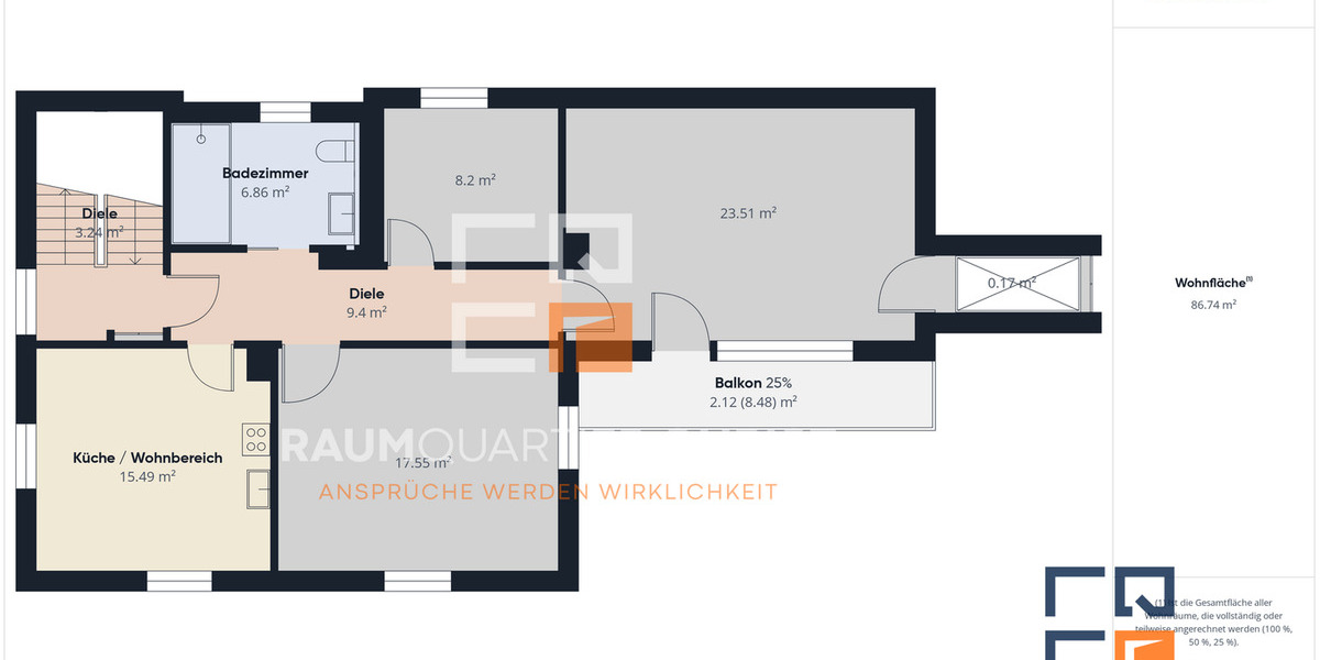 Behinderten und Rollstuhlgerechtes Mehrfamilienhaus mit Aufzug, Sonnenterrasse und großen Garten 9 zimmer