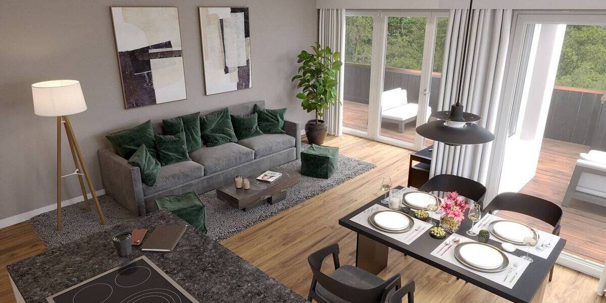 Etagenwohnung Garmisch-Partenkirchen Garmisch - 2 Zimmer, 77 m&sup2;, 1.060.000&euro; | Angebot:26388300