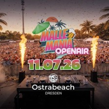 Malle Mania Open Air 11.07.2026 Ostra Beach