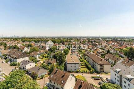 Panoramablick auf Frankfurt - modern geschnittene 3-Zimmer-Wohnung mit Südbalkon 3 zimmer