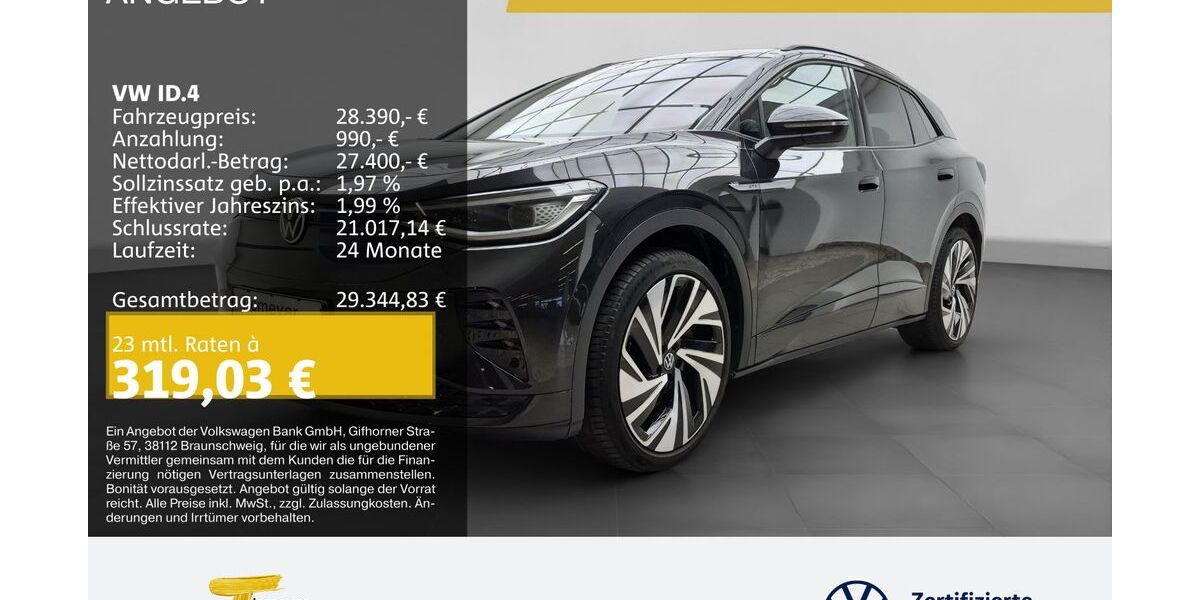 VW ID.4 81.045 km 27.690 &euro; Lüdenscheid 58507