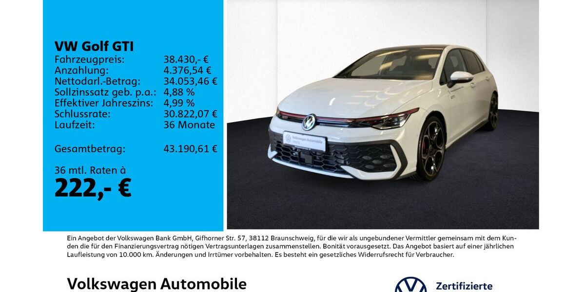VW Golf 11.331 km 37.830 &euro; Leipzig 04178