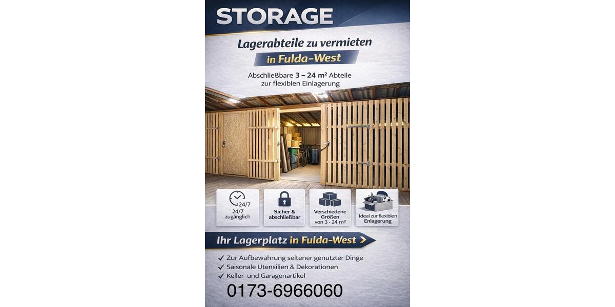 Gewerbeobjekt Eichenzell - 30&euro; | Angebot:26102210