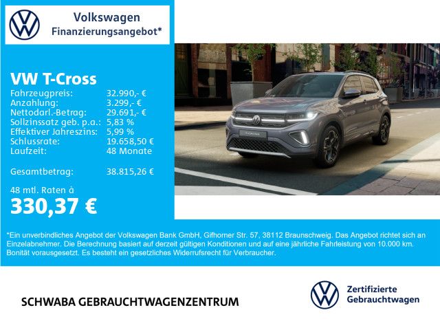 VW T-Cross 1.210 km 32.990 € Gersthofen 86368