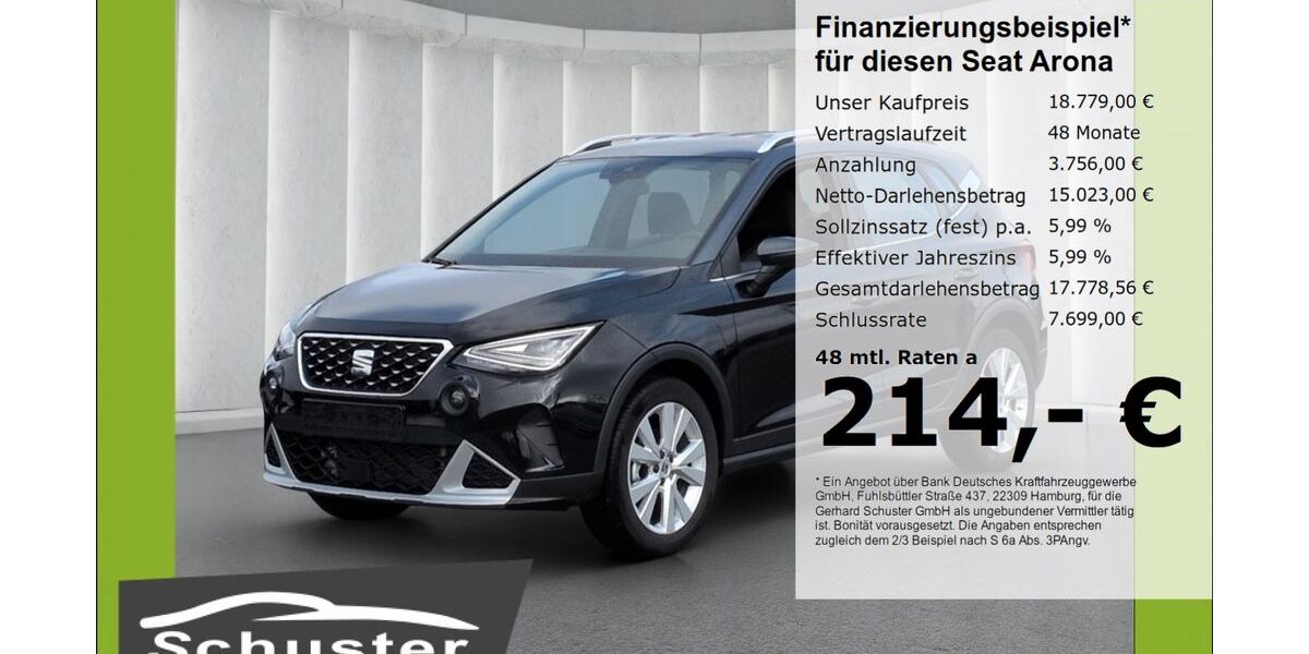 Seat Arona 9.259 km 18.779 &euro; Ruhstorf 94099