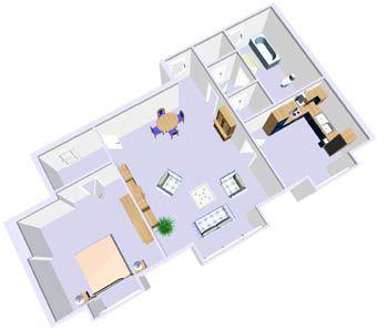 Dachgeschoßwohnung Kiel Gaarden-Ost - 3 Zimmer, 60 m&sup2;, 494&euro; | Angebot:26377734