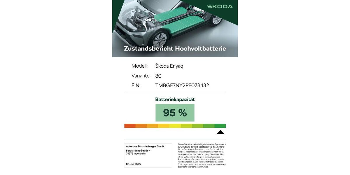 Skoda Enyaq 35.500 km 38.959 &euro; Ingersheim 74379