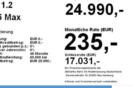 Citroen C4 4.990 km 24.490 € Landsberg 86899