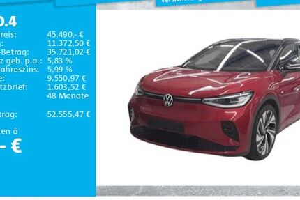 VW ID.4 23.906 km 45.490 &euro; Hannover 30519