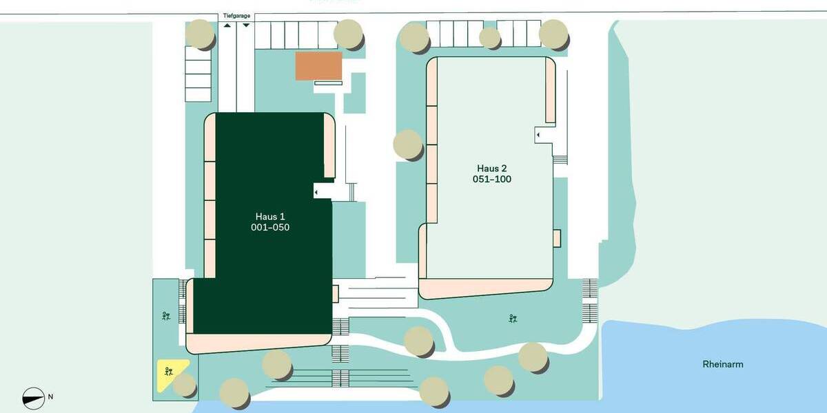 Etagenwohnung Germersheim - 2 Zimmer, 62 m&sup2;, 449.900&euro; | Angebot:26885670