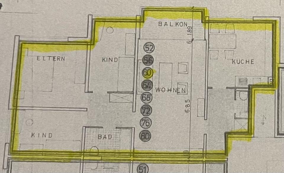 Etagenwohnung Grenzach-Wyhlen Wyhlen - 1 Zimmer, 93 m&sup2;, 482.000&euro; | Angebot:26124336