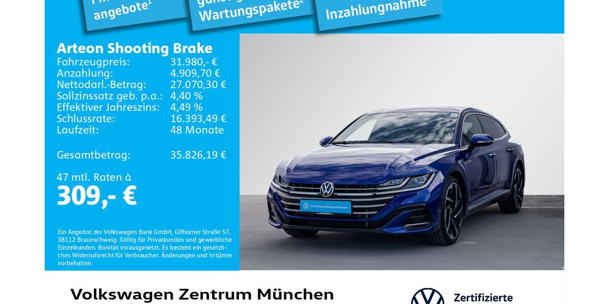 VW Arteon 45.657 km 31.741 &euro; München 80687