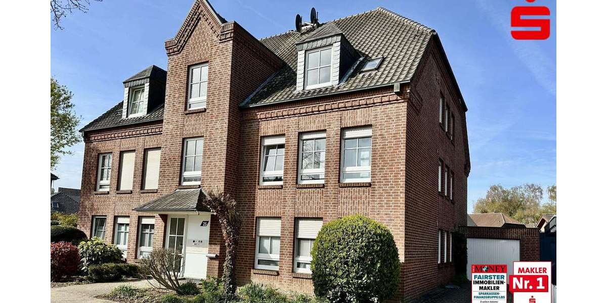 Etagenwohnung Rees - 3 Zimmer, 67 m&sup2;, 199.000&euro; | Angebot:26398484