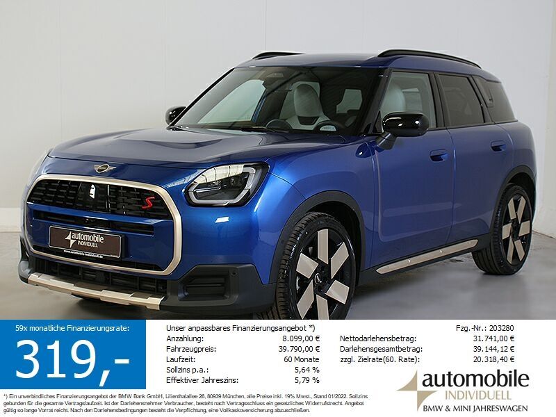 Mini Cooper S Countryman 10.100 km 37.740 € Paderborn 33100