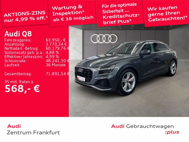 Audi Q8 39.449 km 63.360 &euro; Frankfurt am Main 60314