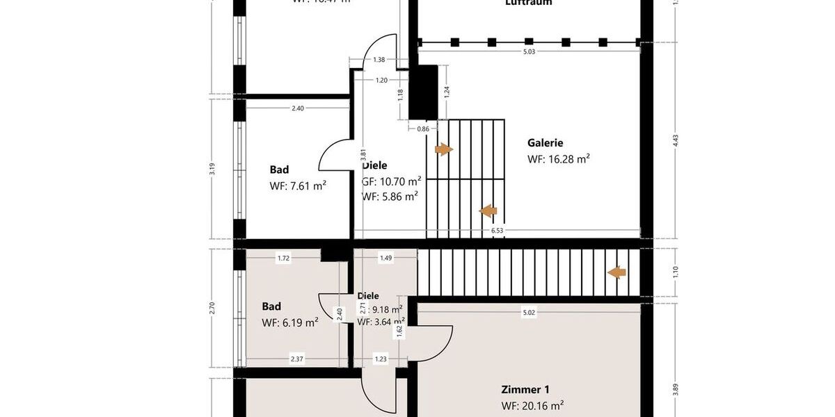 Doppelhaushälfte München Obergiesing - 8 Zimmer, 256 m&sup2;, 2.195.000&euro; | Angebot:26319311