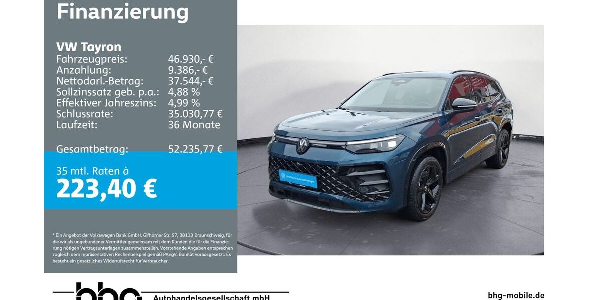 VW Tayron 13.772 km 46.930 &euro; Albstadt 72458