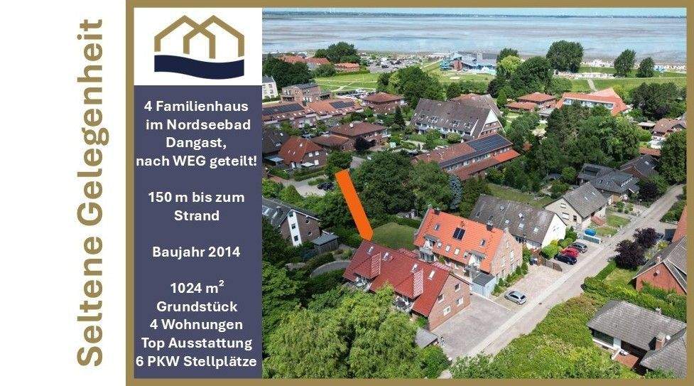 Top Investment in Dangast-Voll ausgestattetes 4 Parteienhaus zur Ferienvermietung oder Selbstnutzung 1 zimmer